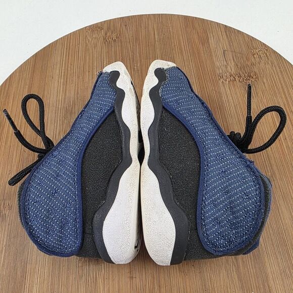 Nike Air Jordan 13 Retro TD Brave Blue Navy Flint University Black 414581-400 6C - Picture 9 of 11